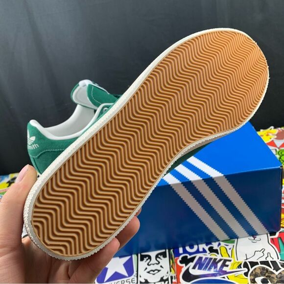 Adidas Stan CS Green Suede 9 Mens / 10.5 Women's - Picture 4 of 15